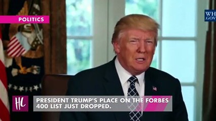 Trump plummets in Forbes 400 list of richest Americans