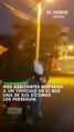 Dos asaltantes disp4ran a un vehículo en el que una de sus víctimas  los perseguía