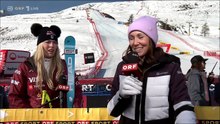Lindsey Vonn - St.Moritz Downhill 1 Interview