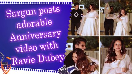Sargun Mehta celebrates 12 years of marriage with Ravie Dubey in heartwarming dance video