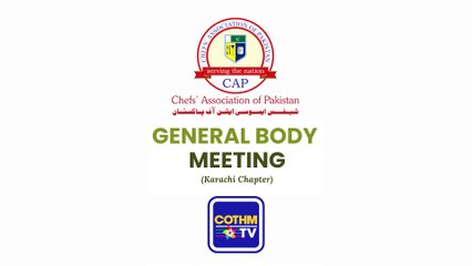 Chefs Association of Pakistan Karachi Chapter Unites for a Strong Participation in PICC 2026!