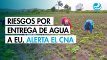 Prevén hambre y migración por entrega de agua a EU