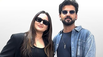 स्टाइलिश लुक में स्पॉट हुए Sonakshi-Zaheer