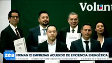 12 empresas firman el Acuerdo Nacional de Eficiencia Energética