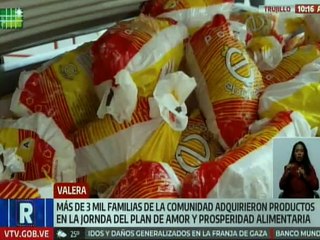 Trujillo | Más de 3 mil familias beneficiadas con el Plan Amor y Prosperidad Alimentaria