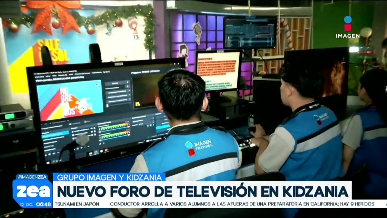 ¡Grupo Imagen y KidZania inauguran nuevo foro de televisión!