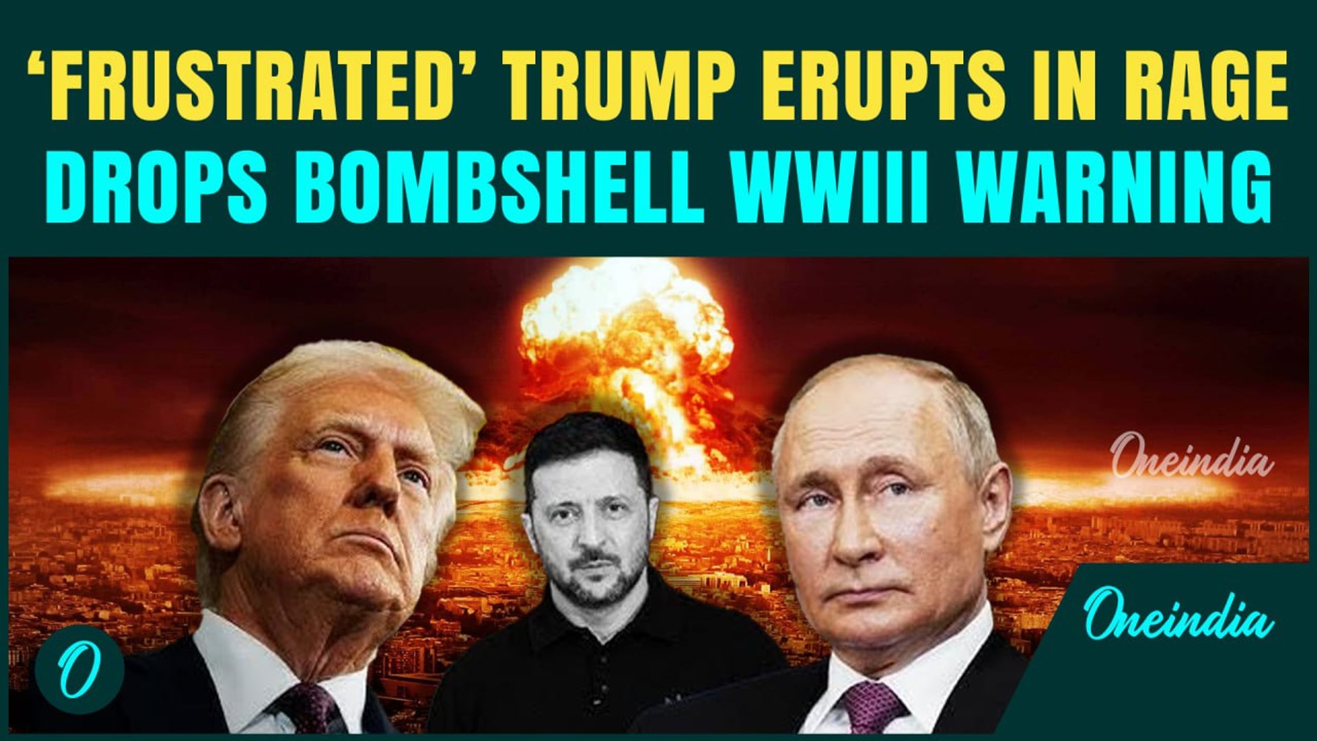 FULL VIDEO: Trump TEASES WWIII? Trump EXPLODES In Fury Over Russia-Ukraine  War | WARNS Putin