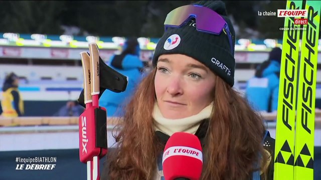 Jeanmonnot : « Contente de recoller au classement général » - Biathlon - Coupe du monde (F)