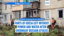 Russian strikes cut power and water in Odesa as infrastructure attacks continue