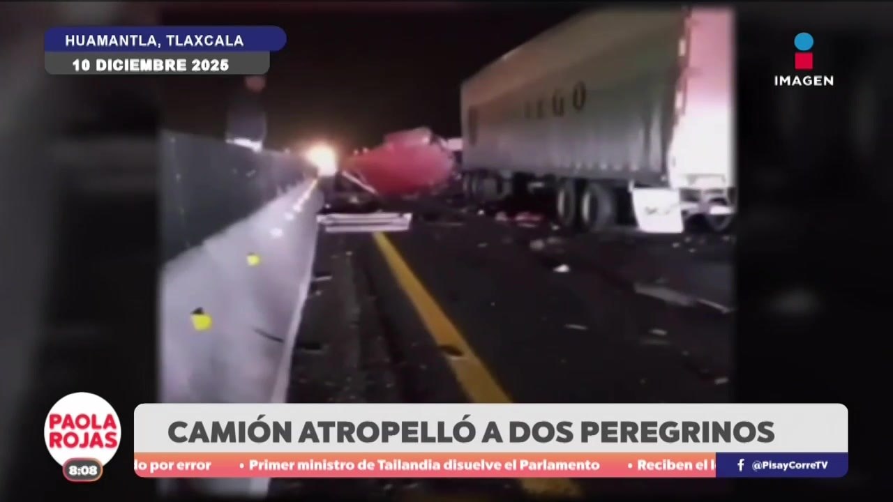 Peregrina muere tras atropellamiento en la México–Veracruz | DPC con Paola Rojas