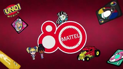 Pub de Mattel pour UNO