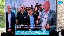Presentaron el Plan de Seguridad 2026 para La Plata: más cámaras, drones y domos