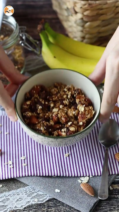 Como fazer granola express na airfryer, super crocante