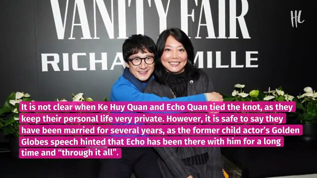 Ke Huy Quan's Wife Echo Quan