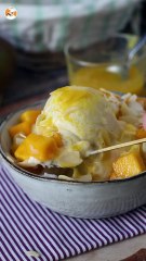 Mango bingsu- desertul coreean delicios cu mango