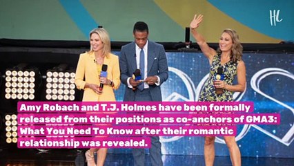Amy Robach & T.J. Holmes Released From Gma 3 After Romance  Abc News Confirms