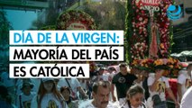 Día de la Virgen: Casi 78% de la población mexicana se reconoce católica