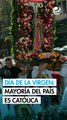 Día de la Virgen: Casi 78% de la población mexicana se reconoce católica