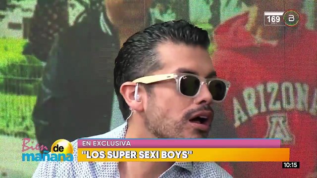 En exclusiva, “Los Súper Sexi Boys” visitan los estudios de Bolivia Televisión