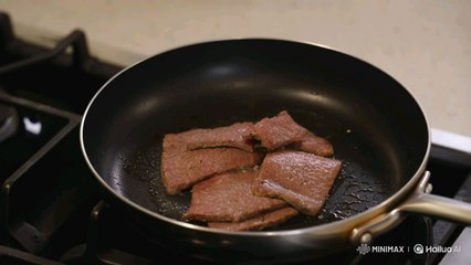 شرائح اللحم بصوص المشروم