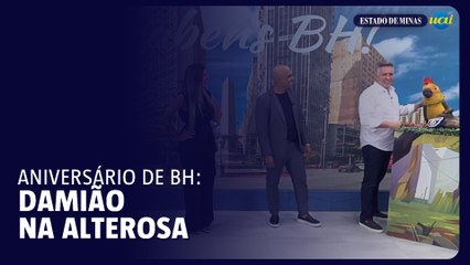 TV Alterosa: Prefeito Damião faz participação no aniversário de BH