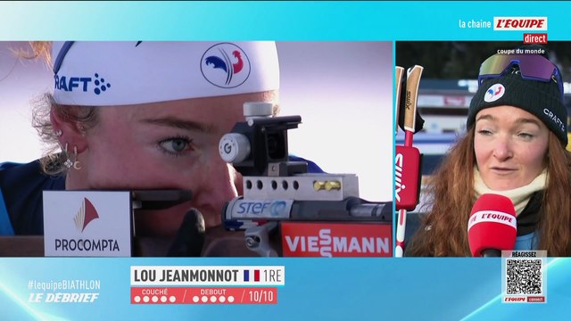 Lou Jeanmonnot : «Justine Braisaz-Bouchet paie cher quelque chose dont elle a été victime» - Biathlon - Coupe du monde (F)