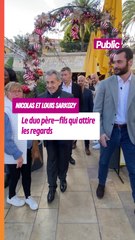 Louis et Nicolas Sarkozy, le duo père–fils qui attire les regards