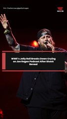 WWE’s Jelly Roll Breaks Down Crying on Joe Rogan Podcast After Shock Reveal