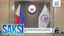 Reklamong plunder atbp, inihain vs VPSD at 15 opisyal ng OVP at DepEd dahil sa mali umanong paggamit ng P612.5M confi funds | Saksi