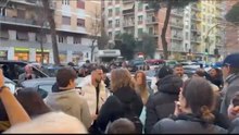 L'arrivo di Gila e Zanoli all'inaugurazione del nuovo Lazio Style - VIDEO
