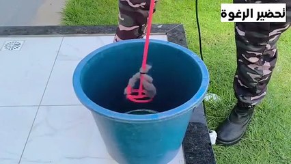 طريقة تصنيع البلوك الرغوي خطوة بخطوة - سر الخرسانة خفيفة الوزن وافضل نسب للخلط