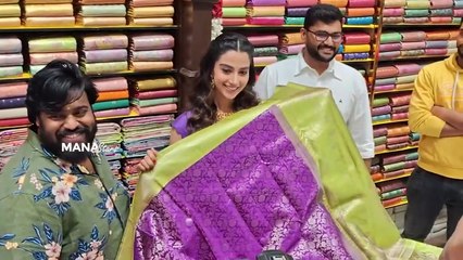 Actress Meenakshi Chaudhary @ South India Shopping Mall Grand Opening