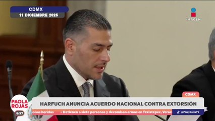 Harfuch anuncia nueva estrategia contra la extorsión | DPC con Paola Rojas