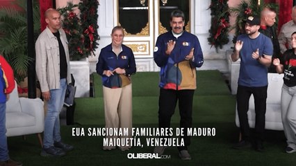 EUA sancionam familiares de Maduro Maiquetía, Venezuela