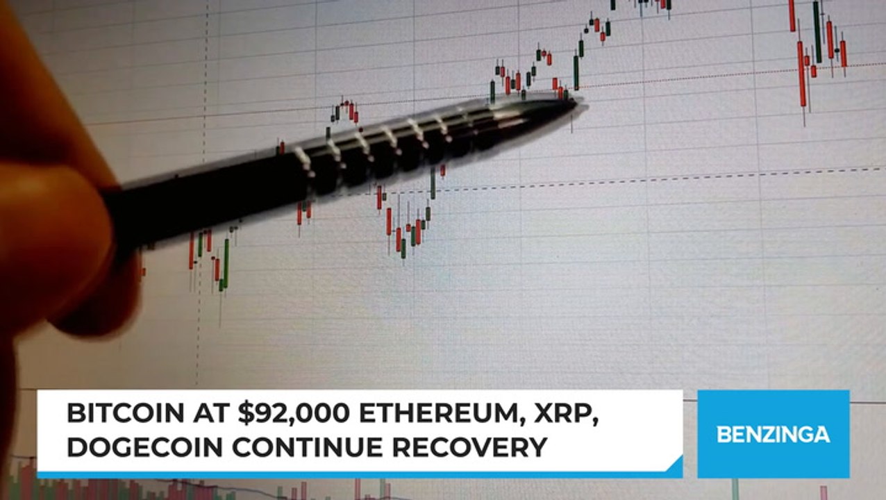 Bitcoin At $92,000 Ethereum, XRP, Dogecoin Continue Recovery