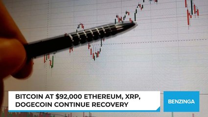 Bitcoin At $92,000 Ethereum, XRP, Dogecoin Continue Recovery