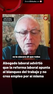 Abogado laboral advirtió que la reforma laboral apunta al blanqueo del trabajo y no crea empleo por sí misma