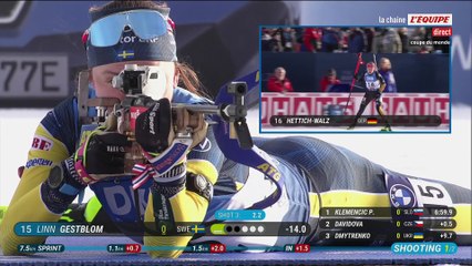 Le replay du sprint dames d'Hochfilzen - Biathlon - Coupe du monde - Biathlon