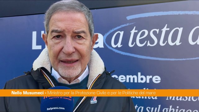 Musumeci L'approccio sul cambiamento climatico non può essere ideologico”