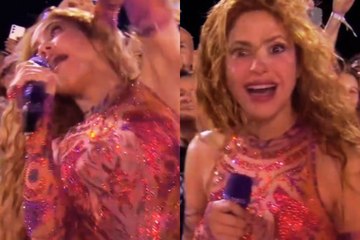 Shakira fue agredida por un fan en pleno concierto