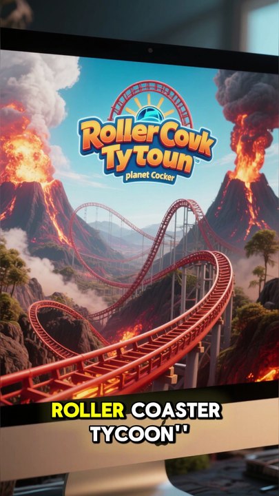 2. Volcanic Inferno  Roller Coaster