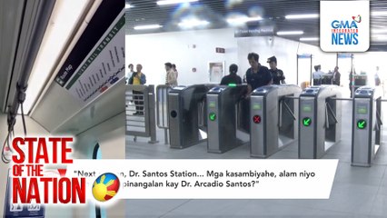 History lessons, hatid sa "Kasakay-sayan" ng LRT-1| SONA