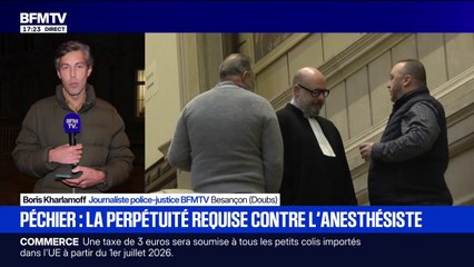 Procès Péchier: la réclusion criminelle à perpétuité requise contre l'anesthésiste