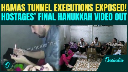 UNSEEN HAMAS HOSTAGE FOOTAGE Shocks IDF: Israeli Hostages’s Last Hanukkah Before Brutal MURDER