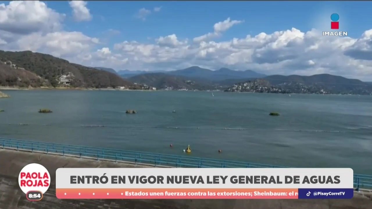 Publican en el DOF la nueva Ley General de Aguas | DPC con Paola Rojas
