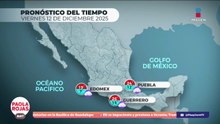 Pronóstico del Tiempo 12 de diciembre de 2025 | DPC con Poala Rojas