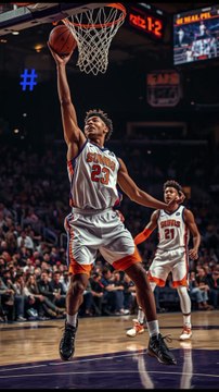 Analysis: Maluach's 22-Point, 19-Rebound Dominance Drives Valley Suns to Victory.