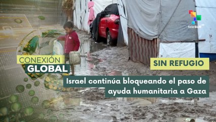 Miles de gazatíes afectados tras la llegada del invierno