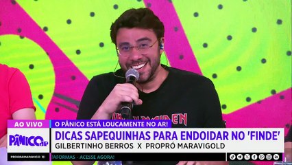 PÂNICO NO SEXTOU É IGUAL ZAMBELLI ANDANDO NA RUA: TIRA ARMA PRA FORA E TORCE PRA NINGUÉM BRIGAR