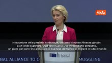 Von der Leyen all'Alleanza Globale contro traffico migranti: Aprire rotte legali